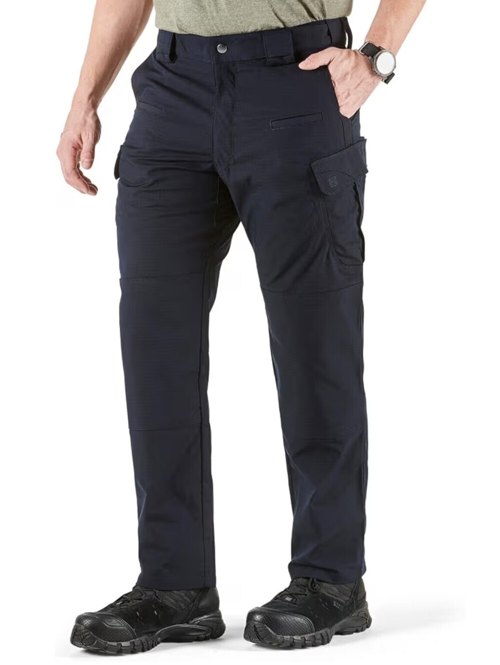 5.11 Tactical Stryke Pants Mens 44x32 Navy Blue Flex-Tac Ripstop Cargo 74369ABR